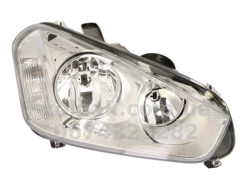 Передня права фара Ford C-Max 2007-2009, H7/H1, електричне регулювання, із моторчиком, Depo, 431-1176RMLD-EM Передня права фара Ford C-Max 2007-2009, H7/H1, електричне регулювання, із моторчиком, Depo, 431-1176RMLD-EM — фото 1