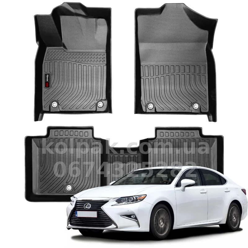 Всепогодні килимки в салон Lexus ES 2013–2018 HAVOC™ Maximum Coverage