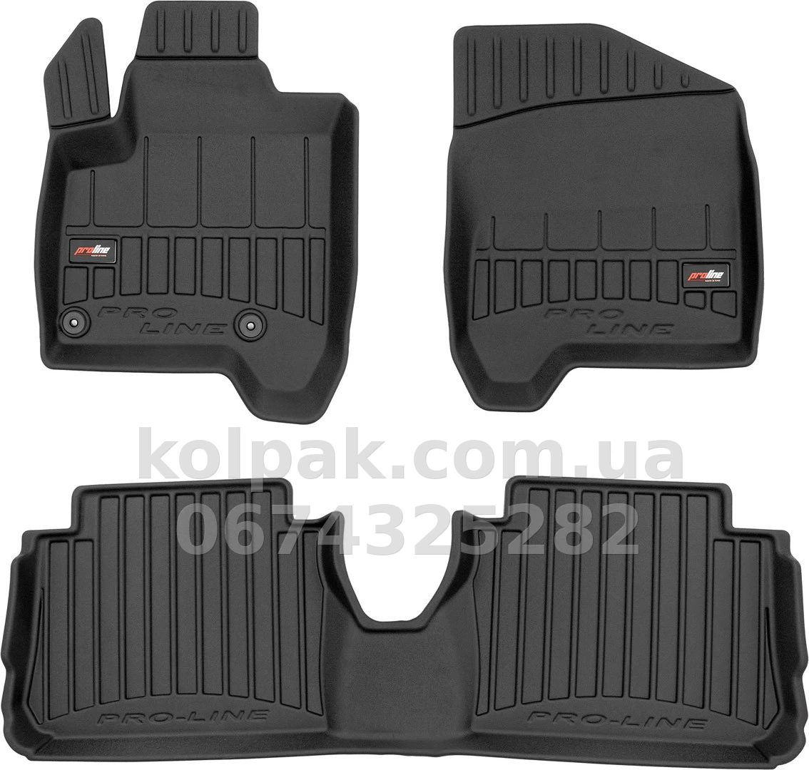 Floor mats for Citroen C3 Picasso 2008-2017, Proline 3D, Frogum, FG 3D426351 Floor mats for Citroen C3 Picasso 2008-2017, Proline 3D, Frogum, FG 3D426351 β photo 1
