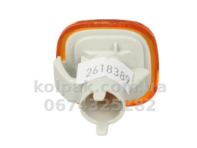 Indicator light Audi A4 1995-1999/A8 1994-1998/Skoda Fabia 1999-2007/Octavia Tour 1997-2010, wing-mounted, yellow, Depo, 441-1405N-UE — photo 2
