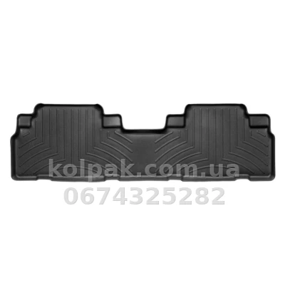 Килимки в салон Lexus RX 2009-, з бортиком, задні, чорні, Weathertech 442292