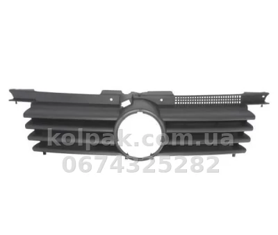 Решітка радіатора Volkswagen Bora 1999-2005, чорна, зовнішня+внутрішня, AVTM, 189543990 Решітка радіатора Volkswagen Bora 1999-2005, чорна, зовнішня+внутрішня, AVTM, 189543990