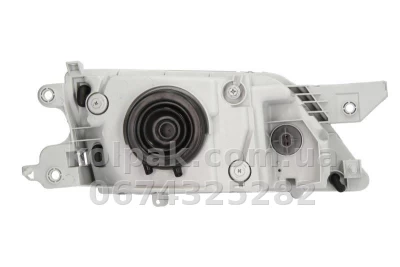 Передня ліва фара Mazda Premacy 2001-2005, H4, електричне регулювання, Depo, 216-1143L-LD — фото 2