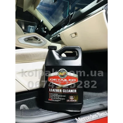 Очищувач для шкіри Meguiars Leather Cleaner 3,79 л Meguiars D18101 Очищувач для шкіри Meguiars Leather Cleaner 3,79 л Meguiars D18101 — фото 3