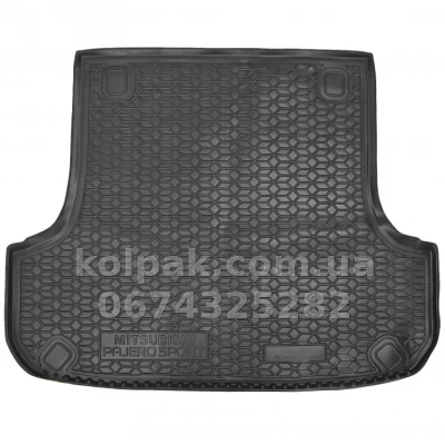 Поліуретановий килимок у багажник Mitsubishi Pajero Sport 1997, Avto-Gumm 111985
