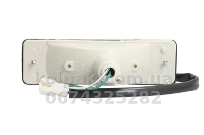 Indicator light Mazda 323 (BF) 1983-1989/626 (GC) 1983-1987, in bumper, left/right, yellow, + bulb, Depo, 216-1610N — photo 2