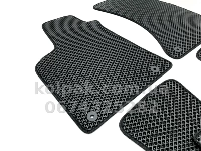 Килимки в салон Nissan Qashqai 2007-2013, EVA, чорні, 5 шт., AVTM BLCEV1424 Килимки в салон Nissan Qashqai 2007-2013, EVA, чорні, 5 шт., AVTM BLCEV1424 — фото 3