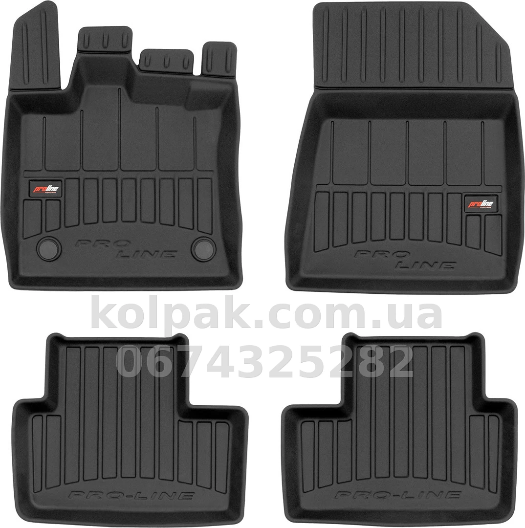 Floor mats for Renault Captur 2020-, Proline 3D, Frogum, FG 3D409897 Floor mats for Renault Captur 2020-, Proline 3D, Frogum, FG 3D409897 β photo 1