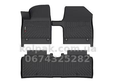 Всепогодні килимки в салон KIA EV6 2021–2025 HAVOC™ Maximum Coverage — фото 2