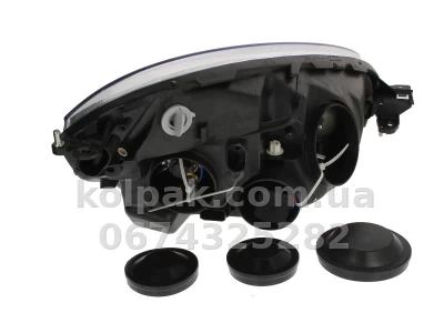 Передня ліва фара Citroen C4 Picasso/Grand Picasso 1 2006-2013, H7/H1, електричне регулювання, із моторчиком, Depo, 552-1125LMLD-EM Передня ліва фара Citroen C4 Picasso/Grand Picasso 1 2006-2013, H7/H1, електричне регулювання, із моторчиком, Depo, 552-1125LMLD-EM — фото 2