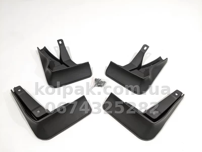 Mud flaps for Audi A6 C7 S-Line from 2014–2018 HAVOC full set — photo 2