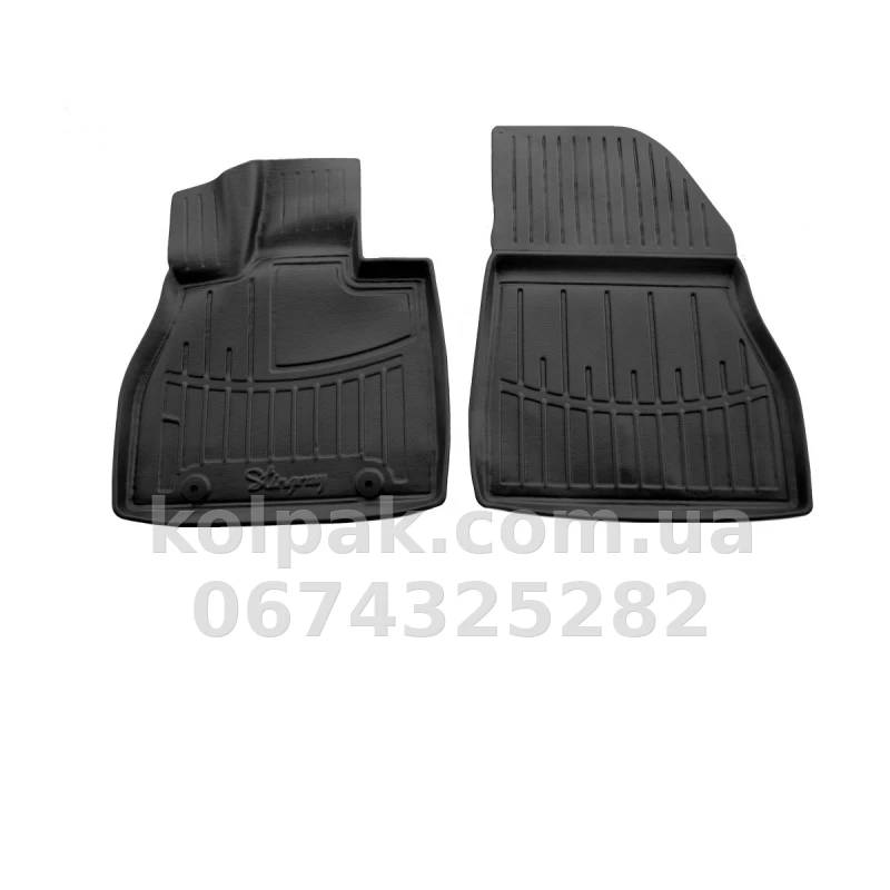 Polyurethane floor mats for BYD Song L 2023- with raised edges, 2 pcs Stingray 5068062 Polyurethane floor mats for BYD Song L 2023- with raised edges, 2 pcs Stingray 5068062 β photo 1