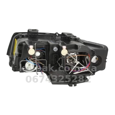 Front right headlight Audi A4 2001-2004, H7/H7, electric adjustment, Depo, 441-1146R-ND-EM — photo 2