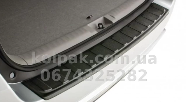 Rear bumper protector Toyota Highlander 2014- AVTM TYHGZB2014 Rear bumper protector Toyota Highlander 2014- AVTM TYHGZB2014 β photo 1
