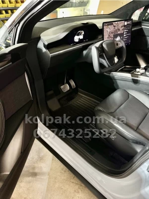 Всепогодні килимки в салон Tesla Model X 2022–2024 6 seater HAVOC™ Maximum Coverage — фото 5