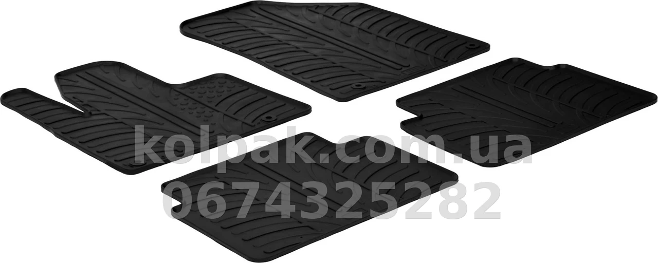 Килимки в салон Citroen C5 2007-2017, GledRing, GR 0119 Килимки в салон Citroen C5 2007-2017, GledRing, GR 0119 — фото 1