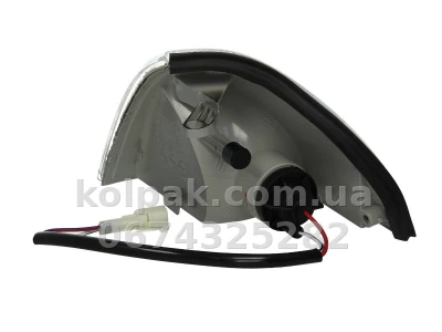 Right indicator light Suzuki Swift 1996-2004, white + bulb, Depo, 218-1516R-AE-C — photo 2