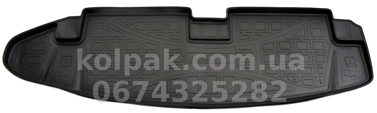 Polyurethane boot mat for Chevrolet Trail Blazer 2012-, 7 seats, Norplast NPA00-T12-780 Polyurethane boot mat for Chevrolet Trail Blazer 2012-, 7 seats, Norplast NPA00-T12-780 β photo 1