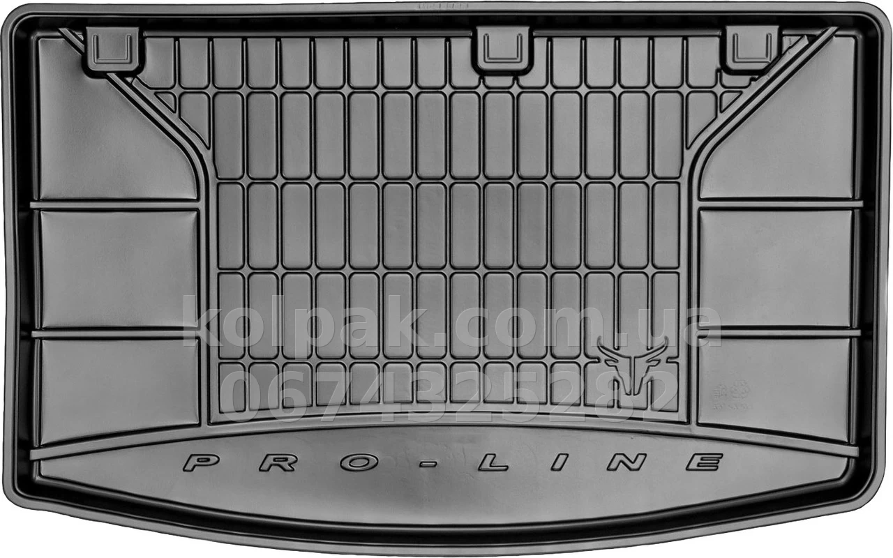 Boot mat for Kia Rio HB 2011-2017,5 doors, without two-level boot floor, Pro-Line, Frogum FG TM549499 Boot mat for Kia Rio HB 2011-2017,5 doors, without two-level boot floor, Pro-Line, Frogum FG TM549499 β photo 1