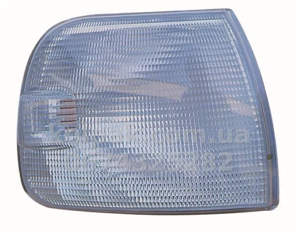 Лівий покажчик повороту Volkswagen T4 1996-2003 (Caravelle/Multivan), білий, без патрона, Depo, 441-1519L-UE Лівий покажчик повороту Volkswagen T4 1996-2003 (Caravelle/Multivan), білий, без патрона, Depo, 441-1519L-UE — фото 1