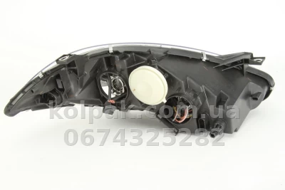 Передня ліва фара Mercedes-Benz A-Class W169 2005-2008, H7/H7- лінза, електричне регулювання, Depo, 440-1144L-LD-EM — фото 2