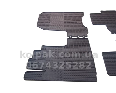 Floor mats for Honda CR-V 2007-2012, 4 pcs, Polytep, 84641 Floor mats for Honda CR-V 2007-2012, 4 pcs, Polytep, 84641 β photo 3