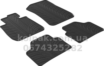 Килимки в салон BMW X1 E84 2009-2015, GledRing, GR 0352