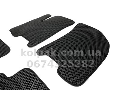 Килимки в салон Chevrolet Aveo 2005-2011, EVA, чорні, 5 шт., AVTM BLCEV1076 — фото 5