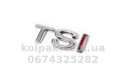 Шильдик (напис) "TSI" для Volkswagen Jetta 2006-2011, AVTM, 645A100033
