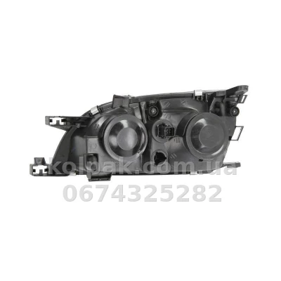 Front right headlight Toyota Avensis 1997-2010, H7/H1, electric adjustment, Depo, 212-1187R-LD-EM — photo 2
