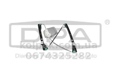 Передній правий склопідіймач Volkswagen Golf 5 2004-2009, без панелі, без моторчика, DPA, 88370558902 Передній правий склопідіймач Volkswagen Golf 5 2004-2009, без панелі, без моторчика, DPA, 88370558902 — фото 2