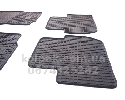 Floor mats for Mitsubishi Outlander 2012-/Eclipse Cross 2017-, 4 pcs, Polytep, 42164 — photo 5