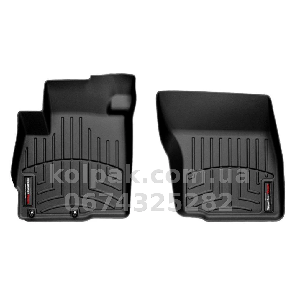 Килимки в салон Mitsubishi Outlander XL 2007-2012/ASX 2010-, manual, з бортиком, передні, чорні, Weathertech 446511 Килимки в салон Mitsubishi Outlander XL 2007-2012/ASX 2010-, manual, з бортиком, передні, чорні, Weathertech 446511 — фото 1