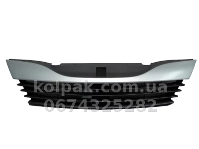 Решітка радіатора Renault Laguna 2001-2007, чорна, AVTM, 185601990