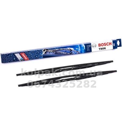 Комплект каркасних щіток склоочисника BOSCH Twin 550/550 мм Bosch 3397001909 Комплект каркасних щіток склоочисника BOSCH Twin 550/550 мм Bosch 3397001909 — фото 2