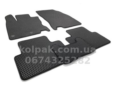 Килимки в салон Nissan Qashqai 2014-, EVA, чорні, 5 шт., AVTM BLCEV1425 — фото 2
