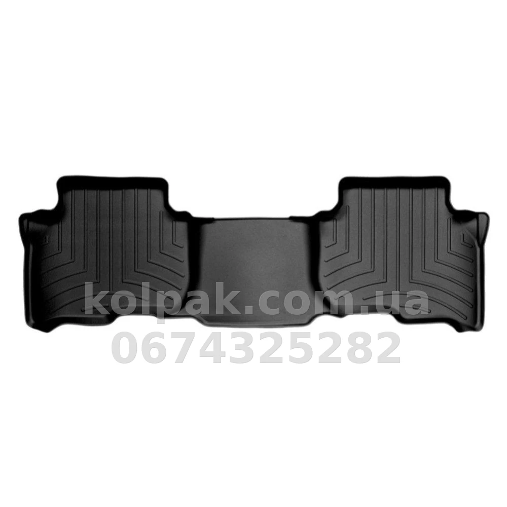 Floor mats for Land Rover Discovery 2005-2012, with raised edges, rear, black, Weathertech 440462 Floor mats for Land Rover Discovery 2005-2012, with raised edges, rear, black, Weathertech 440462 β photo 1
