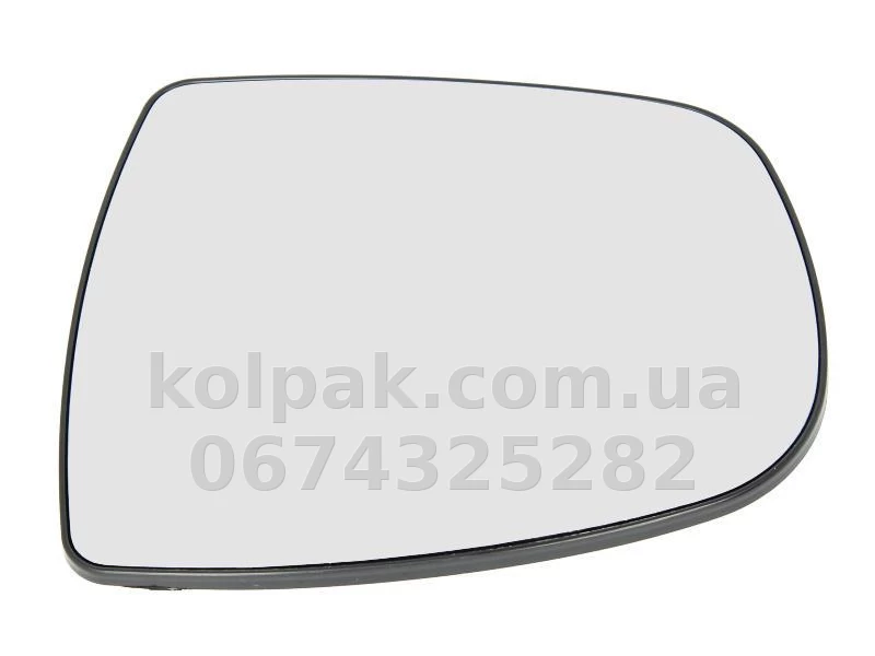 Правий вкладиш дзеркала Opel Vivaro/Renault Trafic 2001-2013, опуклий, із підігрівом, AVTM, 7700773858, 186432750 Правий вкладиш дзеркала Opel Vivaro/Renault Trafic 2001-2013, опуклий, із підігрівом, AVTM, 7700773858, 186432750 — фото 1