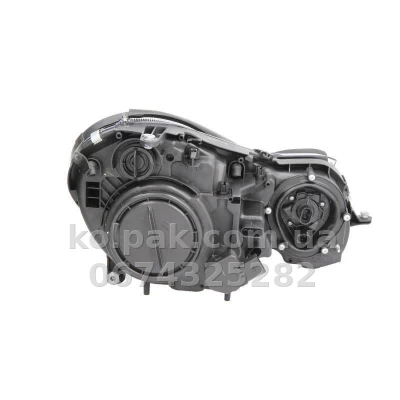 Передня ліва фара Mercedes-Benz E-Class W211 2003-2006, електричне регулювання, із моторчиком, Depo, 440-1126L-LD-EM — фото 2