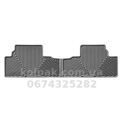 Килимки в салон Lexus RX 2009-, задні, сірі, Weathertech W132GR