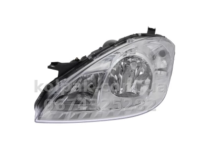 Передня ліва фара Mercedes-Benz A-Class W169 2008-2012, H7/H7, електричне регулювання, Depo, 440-1174L-LD-EM Передня ліва фара Mercedes-Benz A-Class W169 2008-2012, H7/H7, електричне регулювання, Depo, 440-1174L-LD-EM