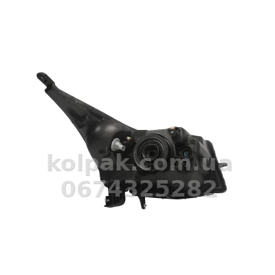 Передня ліва фара Chevrolet Cruze 2009-, H4, електричне регулювання, із моторчиком, чорна рамка, Depo, 235-1110LMLDEM2 — фото 2