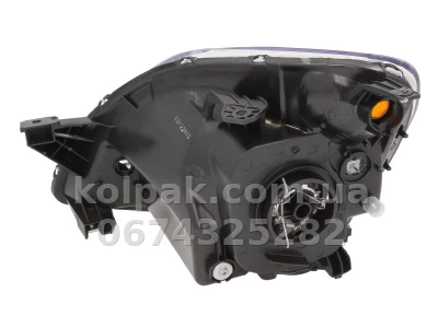 Front right headlight Honda CR-V 2 2001-2004, H4, with amber turn indicator, electric adjustment, Depo, 217-1138R-LDEMY Front right headlight Honda CR-V 2 2001-2004, H4, with amber turn indicator, electric adjustment, Depo, 217-1138R-LDEMY β photo 2