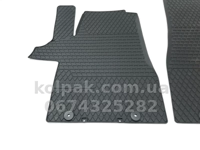 Оригінальні килимки в салон Volkswagen Transporter T5/Transporter T6 2003-/2015-, передні, 2 шт., VAG, 7H1061502B82V — фото 4