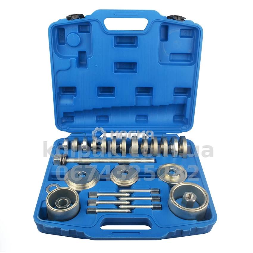 Tool set for removal bearing wheel hub wheels 31 piece MG50889 MAGMA Tool set for removal bearing wheel hub wheels 31 piece MG50889 MAGMA β photo 1