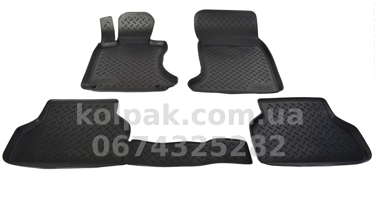 Polyurethane floor mats for BMW 5-series E90 2003-2010, Norplast, NPL-Po-07-03 Polyurethane floor mats for BMW 5-series E90 2003-2010, Norplast, NPL-Po-07-03 β photo 1