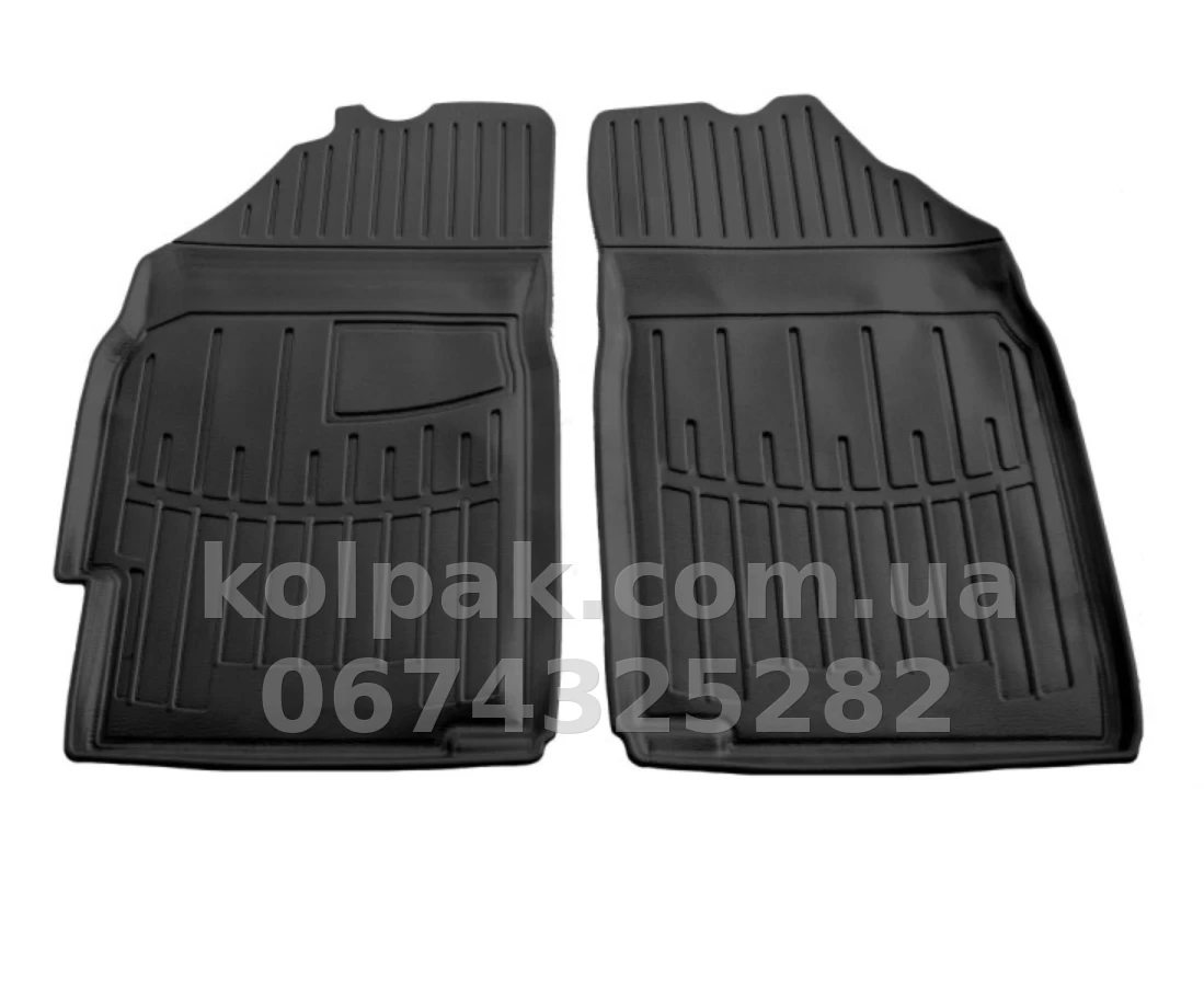 Polyurethane floor mats for Ravon R2 2015-/Daewoo Matiz M300/Chevrolet Spark M300 2009-2015, with raised edges, 2 pcs, Stingray, 5045012 Polyurethane floor mats for Ravon R2 2015-/Daewoo Matiz M300/Chevrolet Spark M300 2009-2015, with raised edges, 2 pcs, Stingray, 5045012 β photo 1