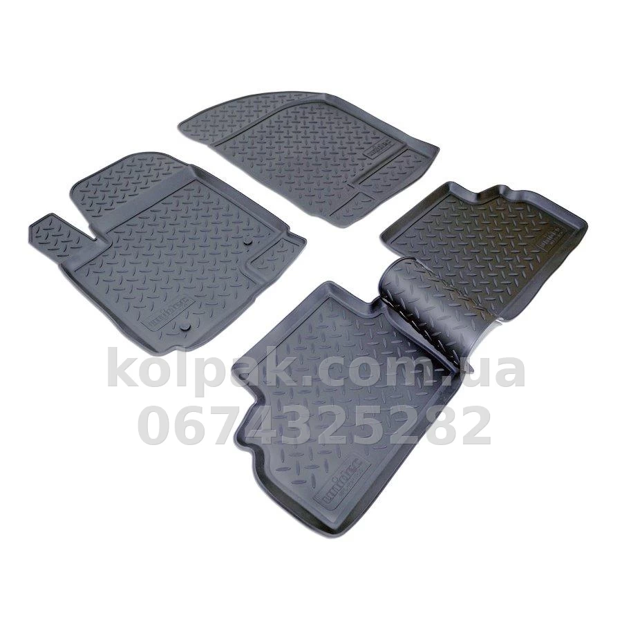 Polyurethane floor mats for Chery M11, Norplast, NPL-Po-11-30 Polyurethane floor mats for Chery M11, Norplast, NPL-Po-11-30 β photo 1