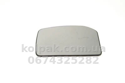 Лівий вкладиш дзеркала Ford Transit 2000-2013, опуклий, із підігрівом, AVTM, 31000821, 186431960