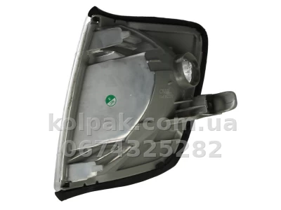 Right indicator light Mercedes-Benz C-Class W201/190 1982-1993, white + bulb holder - bulb, Depo, 440-1503R-WE-C Right indicator light Mercedes-Benz C-Class W201/190 1982-1993, white + bulb holder - bulb, Depo, 440-1503R-WE-C β photo 2